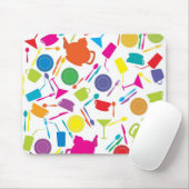 Muster mit farbigem Küchen-Material Mousepad (Mit Mouse)