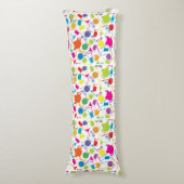 Muster mit farbigem Küchen-Material Seitenschläferkissen (Vorderseite Vertikal)