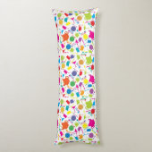 Muster mit farbigem Küchen-Material Seitenschläferkissen (Rückseite (Vertikal))