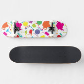 Muster mit farbigem Küchen-Material Skateboard (Horizontal)