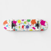 Muster mit farbigem Küchen-Material Skateboard (Horizontal)