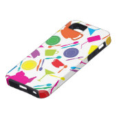 Muster mit farbigem Küchentuch Case-Mate iPhone Hülle (unten)