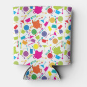 Muster mit farbigen Küchenelementen Dosenkühler (Vorderseite)