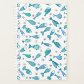 Muster mit Fisch und Seestern Planer (Vorderseite)