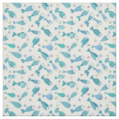 Muster mit Fischen und Starfish Stoff (Muster)