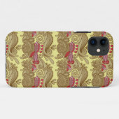 Muster mit Fischen und Welle Case-Mate iPhone Hülle (Rückseite (Horizontal))
