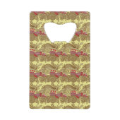 Muster mit Fischen und Welle Geldbeutel Flaschenöffner (Vorderseite)