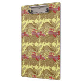 Muster mit Fischen und Welle Klemmbrett (Links)