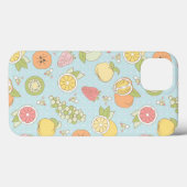Muster mit Früchten und Beeren Case-Mate iPhone Hülle (Rückseite (Horizontal))