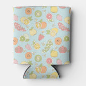 Muster mit Früchten und Beeren Dosenkühler (Vorderseite)