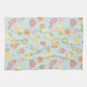 Muster mit Früchten und Beeren Küchentuch (Horizontal)