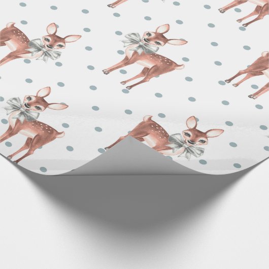 Muster mit Garnen Geschenkpapier (Ecke)