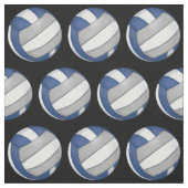 Muster mit gemaltem silbernem Volleyball Stoff (Muster)