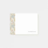 Muster mit geschliffenem Garten Post-it Klebezettel (Vorderseite)