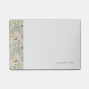 Muster mit geschliffenem Garten Post-it Klebezettel