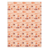 Muster mit Getränken und Text Tischdecke (Vorderseite)