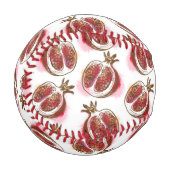 Muster mit Granatapfel Baseball (Vorderseite Links)