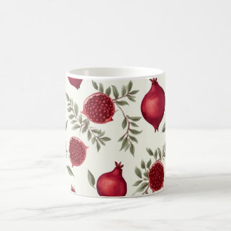 Muster mit Granatapfel Kaffeetasse