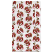 Muster mit Granatapfel Kleine Geschenktüte (Vorderseite)