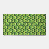 Muster mit grünen Äpfeln Schreibtischunterlage (Vorderseite)