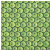 Muster mit grünen Äpfeln Stoff (Muster)
