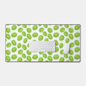 Muster mit grünen Oliven Schreibtischunterlage (Tastatur & Maus)