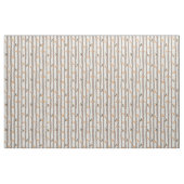 Muster mit Herbstbäumen und Vögeln Stoff (Fat Quarter (45,7 x 55,9 cm))