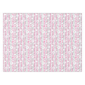 Muster mit Herzen und Blumen Tischdecke (Vorderseite (Horizontal))