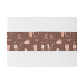 Muster mit in Verbindung stehenden Elementen des Einladungsbanderole (Rückseitenbeispiel)