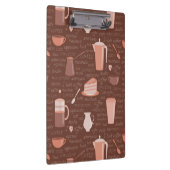 Muster mit in Verbindung stehenden Elementen des Klemmbrett (Rechts)