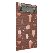 Muster mit in Verbindung stehenden Elementen des Mini Klemmbrett (Schrägansicht)