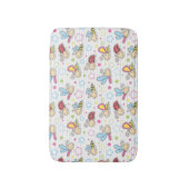 Muster mit Insekten Badematte (Vorderseite Vertikal)