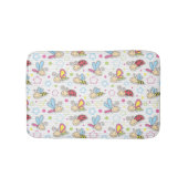 Muster mit Insekten Badematte (Vorderseite)