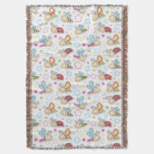 Muster mit Insekten Decke (Vorderseite Vertikal)