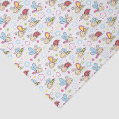 Muster mit Insekten Seidenpapier (Ausschnitt)