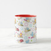 Muster mit Insekten Tasse (Zentrum)