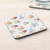 Muster mit Insekten Untersetzer (Linke Seite)