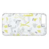 Muster mit jungen Tieren 2 Case-Mate iPhone Hülle (Rückseite (Horizontal))