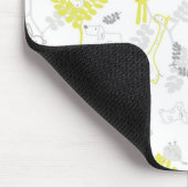 Muster mit jungen Tieren 2 Mousepad (Ecke)