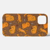 Muster mit Katzen Case-Mate iPhone Hülle (Rückseite (Horizontal))