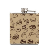 Muster mit Kuchen, Nachtischen und Bäckerei Flachmann (Rückseite)