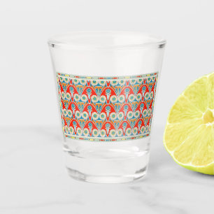 Muster mit Kuhköpfen - Antikes Ägypten Kunst  Schnapsglas