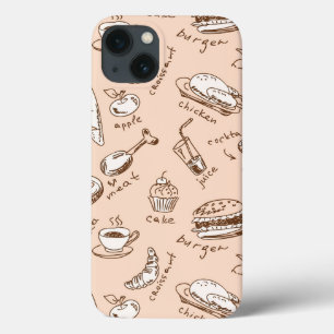 Muster mit Lebensmitteln Case-Mate iPhone Hülle