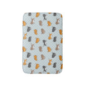 Muster mit lustigen Katzen Badematte (Vorderseite Vertikal)