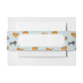 Muster mit lustigen Katzen Einladungsbanderole (Vorderseite Beispiel)