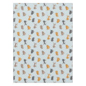 Muster mit lustigen Katzen Tischdecke (Vorderseite)