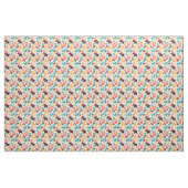 Muster mit lustigen Katzen und Hunden Stoff (Yard (91,4 cm))