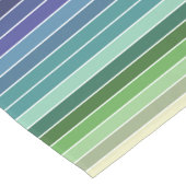 Muster mit mehrfarbigem Streifen Kurzer Tischläufer (Ecke)