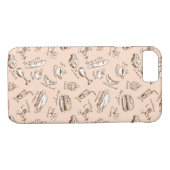 Muster mit Nahrung Case-Mate iPhone Hülle (Rückseite (Horizontal))