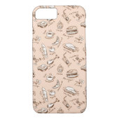 Muster mit Nahrung Case-Mate iPhone Hülle (Rückseite)